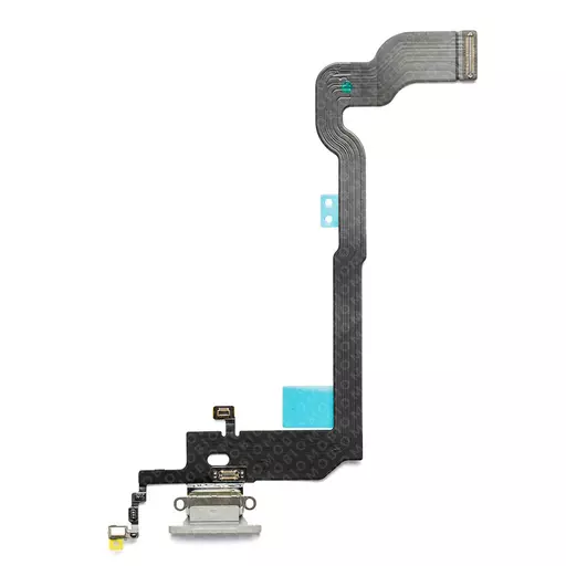 Charging Port Flex Cable (Grey) (CERTIFIED - Aftermarket) - For iPhone X