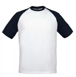 Mens S/Sleeve Baseball Tee