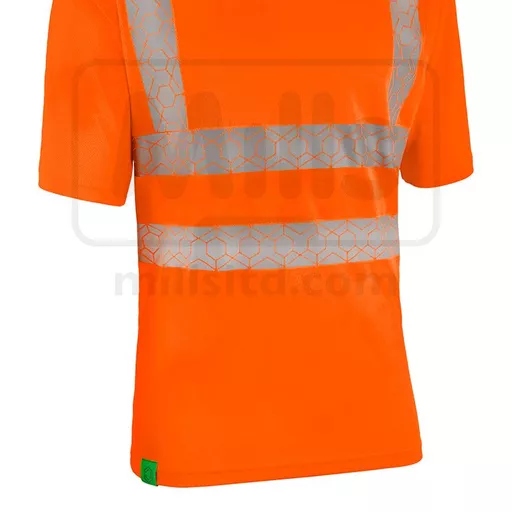 Envirowear Recyclable Hi-Vis T-Shirt - Orange
