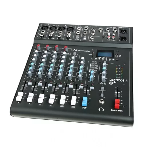Studiomaster Club XS 8+ 6 Channel Mixer