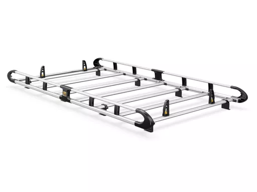 Mercedes Vito 2015-Onwards L1, H1 Tailgate - ULTI Rack+ (Aluminium) - 6 Bar Roof Rack