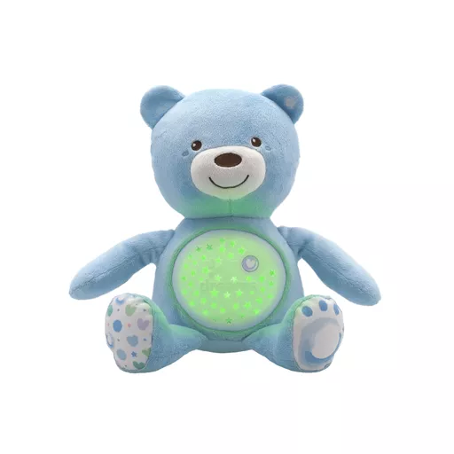 Chicco First Dreams Blue Baby Bear Plush And Projector