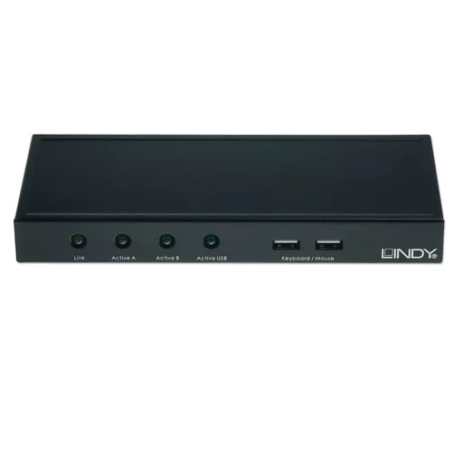 Lindy 200m CAT5 KVM Extender, Dual VGA, USB & Audio
