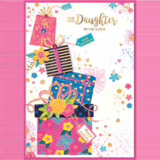 Isabel's Garden 6 Pack Cards C50 Birthday Daughter