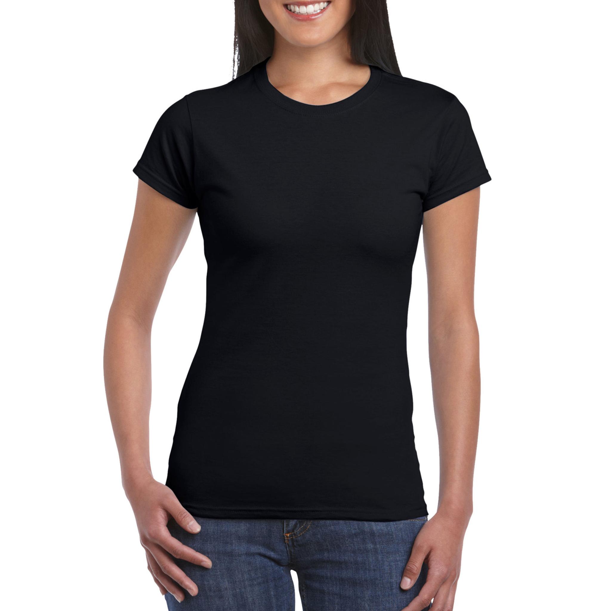 Round neck t shirts for ladies sale