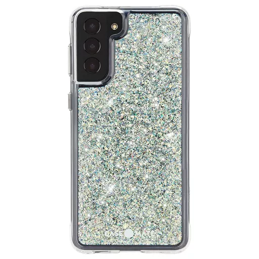 Case-mate Twinkle mobile phone case 17 cm (6.7") Cover Silver, Transparent