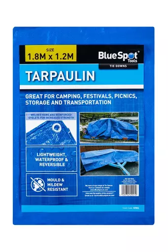 1.8m x 1.2m Tarpaulin