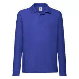 Kid's 65/35 L/Sleeve Polo