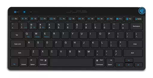 JLab GO keyboard Universal Bluetooth QWERTY English Black