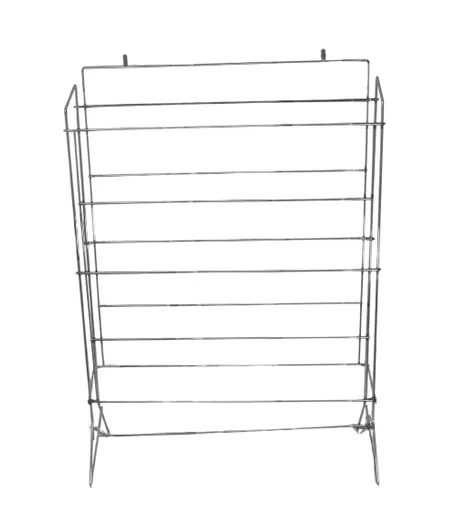 5 Tier Chrome Shoe Rail Frame (Frame Only)