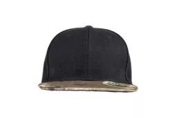 Bronx Glitter Flat Peak Snapback Cap