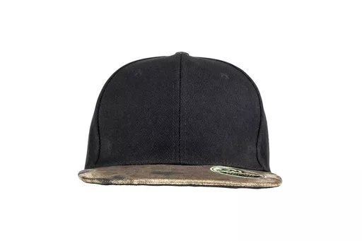 Bronx Glitter Flat Peak Snapback Cap