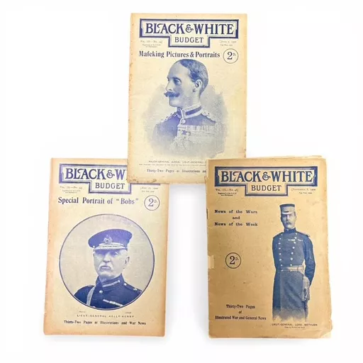 Rare Vintage Boer War Magazines