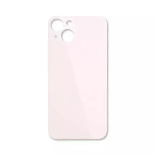 Back Glass (Big Hole) (No Logo) (Pink) (CERTIFIED)- For iPhone 13