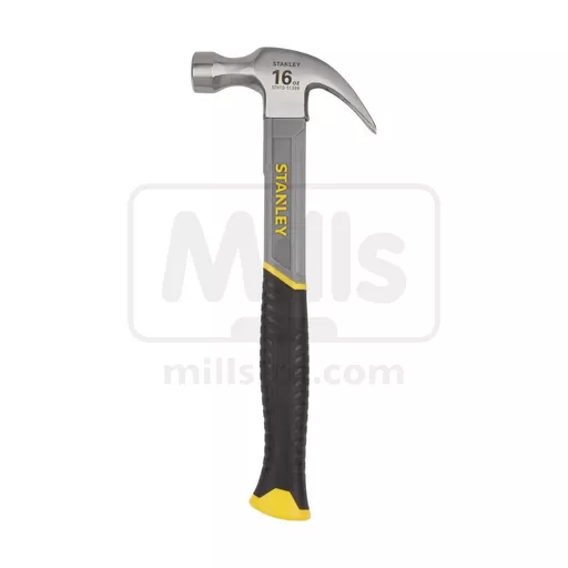 Stanley Fibreglass Claw Hammer 450G 16OZ