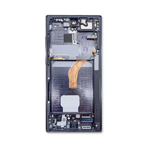 OLED Screen Assembly (Authorised Refurb) (Phantom Black) (Grade A) - Galaxy S22 Ultra 5G (S908)