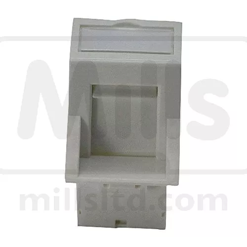 LJ6C Angled Shutter for Cat6a Keystone Jack