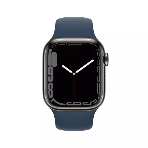 Apple Watch Series 7 OLED 41 mm 4G Graphite GPS (satellite)