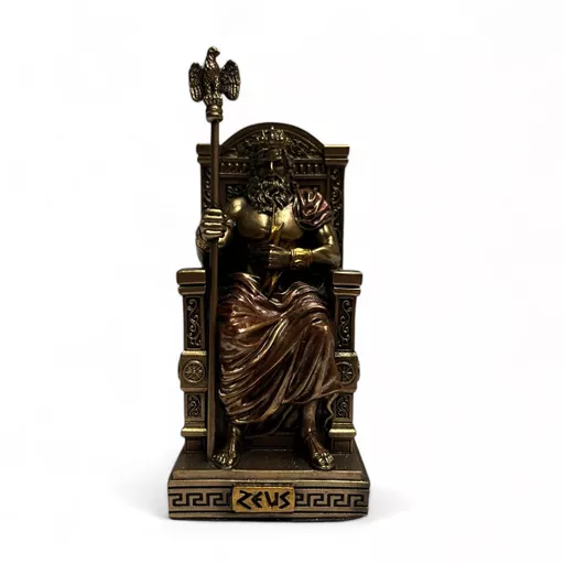 Zeus God of the Sky Mini Statue