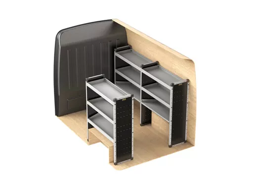 Full Trade Van Racking Kit Vauxhall Vivaro 2001 - 2014 SWB High Roof.
