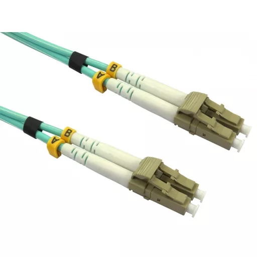 Cables Direct FB3M-LCLC-050D InfiniBand/fibre optic cable 5 m LC Aqua colour