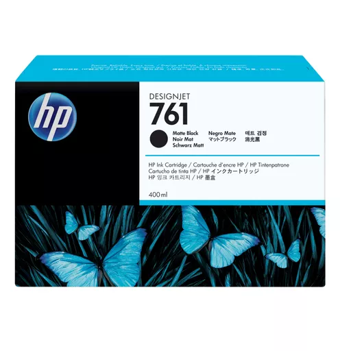 HP CM991A/761 Ink cartridge black matt 400ml for HP DesignJet T 7100/7200