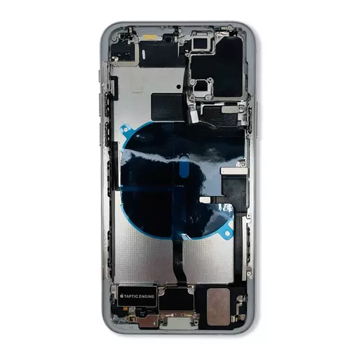 Back Housing With Internal Parts (RECLAIMED) (Grade A) (Silver) (No CE Mark) - For iPhone 11 Pro