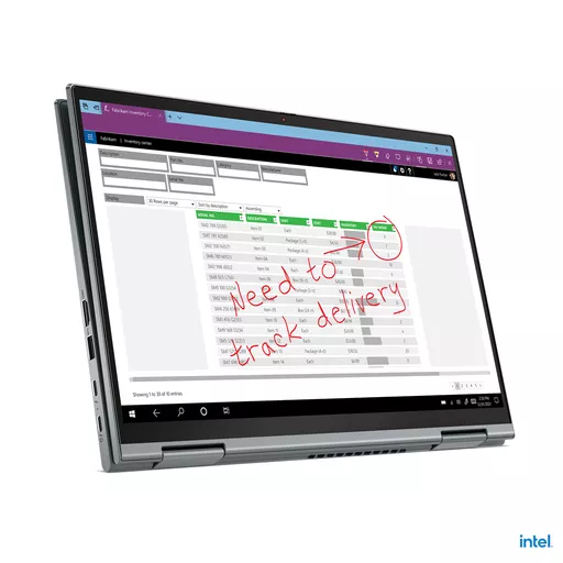 Lenovo ThinkPad X1 Yoga Gen 6 Intel® Core™ i7 i7-1165G7 Hybrid (2-in-1) 35.6 cm (14") Touchscreen WQUXGA 16 GB LPDDR4x-SDRAM 1 TB SSD Wi-Fi 6 (802.11ax) Windows 10 Pro UK English Grey