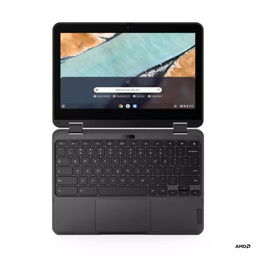 Lenovo 300e Chromebook Gen 3 (AMD) AMD 3000 3015Ce 29.5 cm (11.6") Touchscreen HD 4 GB DDR4-SDRAM 32 GB eMMC Wi-Fi 5 (802.11ac) ChromeOS UK English Grey