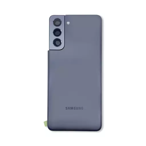 Back Cover w/ Camera Lens (Service Pack) (Phantom Grey) - For Galaxy S21 5G (G991)