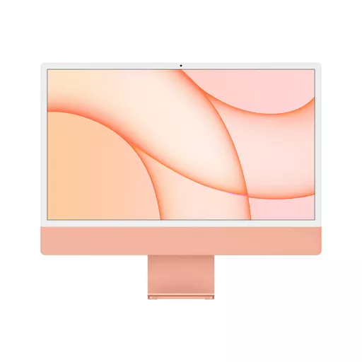 Apple iMac Apple M 61 cm (24") 4480 x 2520 pixels 16 GB 256 GB SSD All-in-One PC macOS Big Sur Wi-Fi 6 (802.11ax) Orange