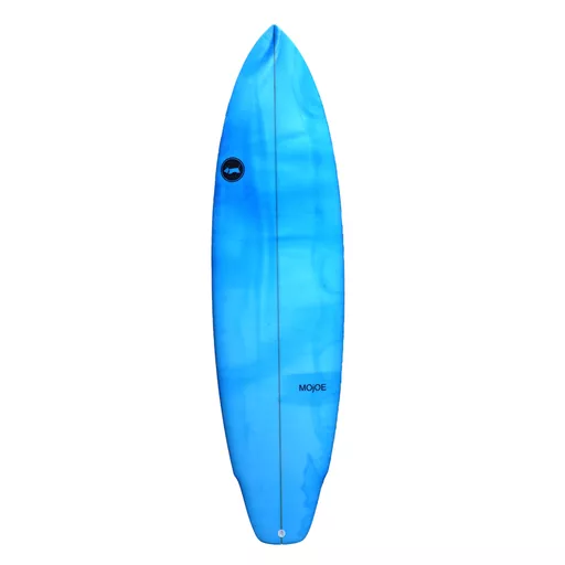 Skindog MoJoe Surfboard 6ft 3 - Blue / White Resin Swirl