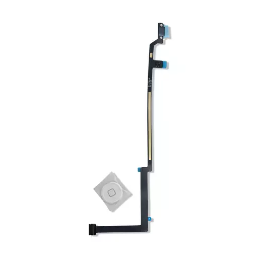 Home Button Flex Cable (White) (CERTIFIED) - For iPad Air 1