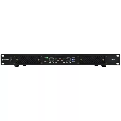 Citronic D600 Class-D Amplifier 2 x 300w