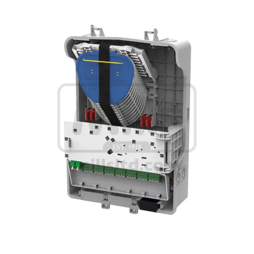 MDU S4 Connectorised with 10 SE MKII 3A trays - 64 LC/APC connections (+2 spares)