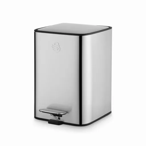 Compact 5L Pedal Bin