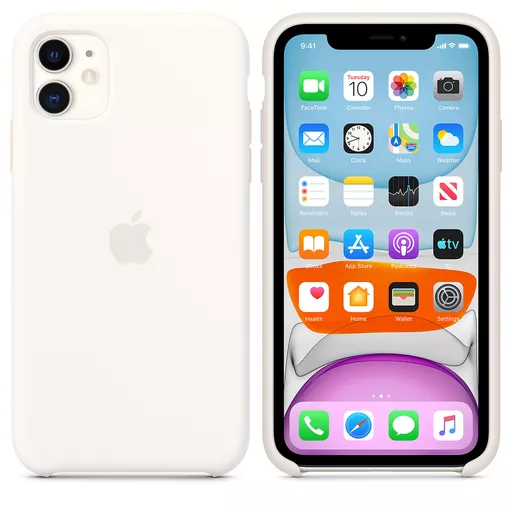 Apple iPhone 11 Silicone Case - Soft White