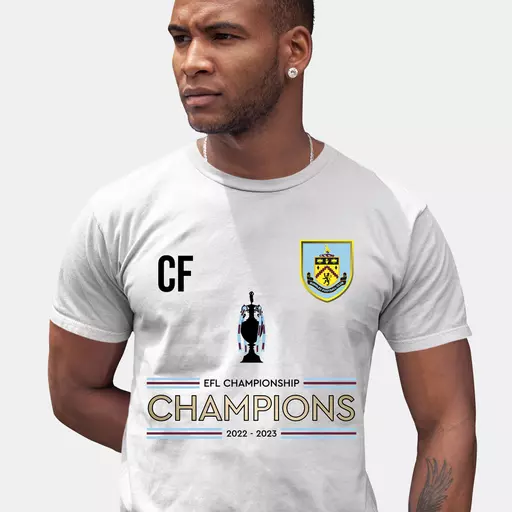 Burnley FC Champions 2023 Men's T-Shirt