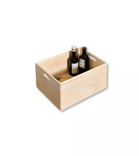 Pine Wood Stacking Box - 400mm x 300mm x 230mm