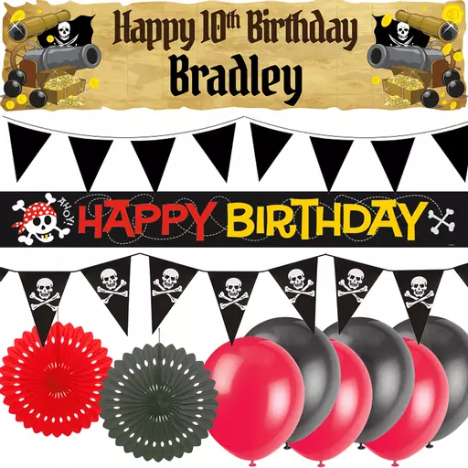 Personalised Party At Home Kit - Pirate