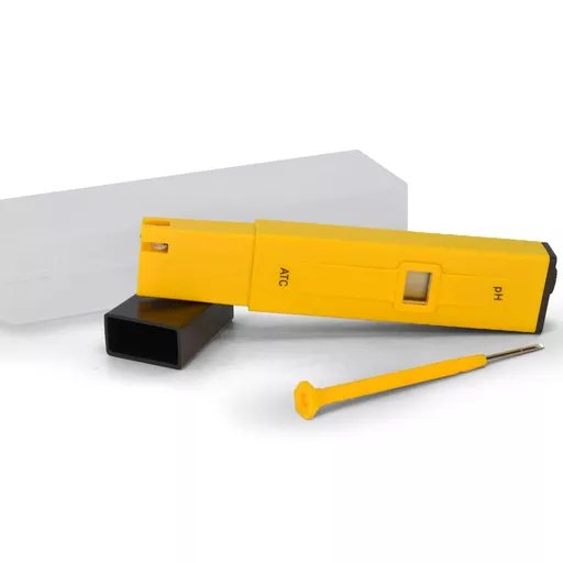 Pocket pH meter complete with electrode (range 0-14, accuracy 0.2, replaceable electrode) One year warranty