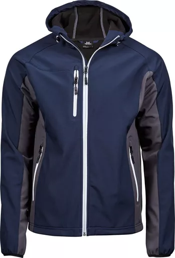 Men's Hooded Lightweight Performance Softshell