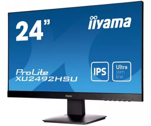 iiyama ProLite XU2492HSU 60.5 cm (23.8") 1920 x 1080 pixels Full HD LED Black