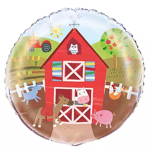 Farm Party Foil Balloon