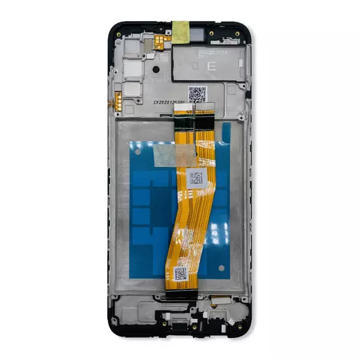 LCD Screen Assembly (With Frame) (Service Pack) (Black) - Galaxy A02s (2020) (A025F) (Non-EU Version)