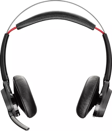 POLY Voyager Focus UC Headset Wireless Head-band Office/Call center Bluetooth Black