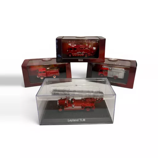 Atlas Edition Fire Truck Model set of 4