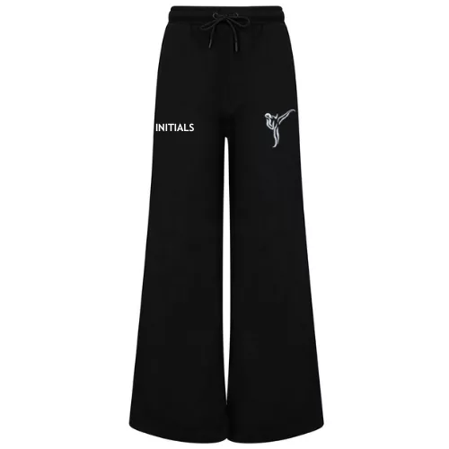 University of Kent Taekwondo Society Ladies Wide Leg Jogging Bottoms