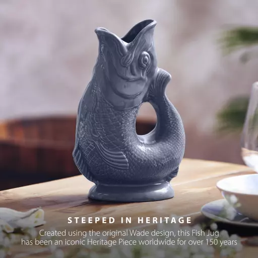 Seconds Wade Fish Jug 0.6L in French Grey