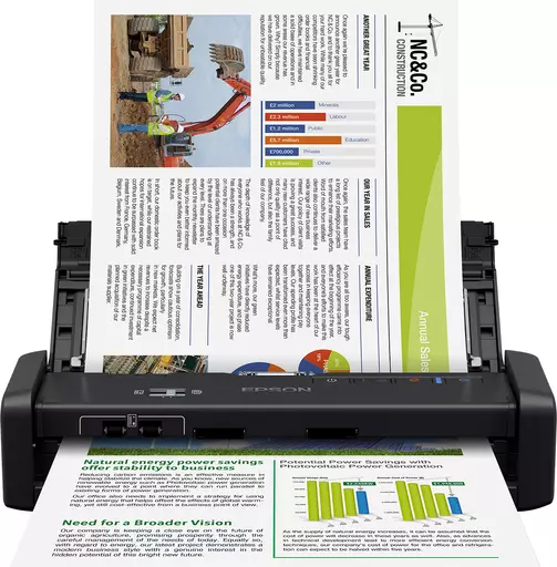 Epson WorkForce DS-360W ADF scanner 600 x 600 DPI A4 Black